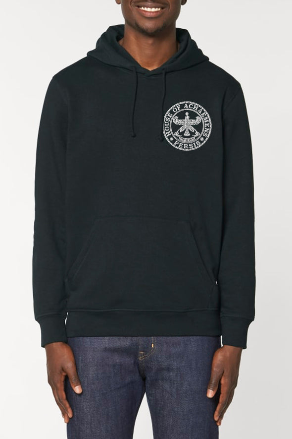 HOUSE OF ACHAEMENS EMBROIDERED BASIC HOODIE