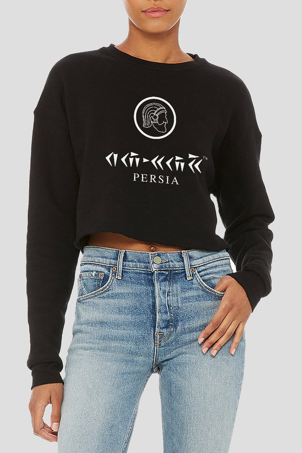 PERSIA CROPPED OVERSIZE SWEATER