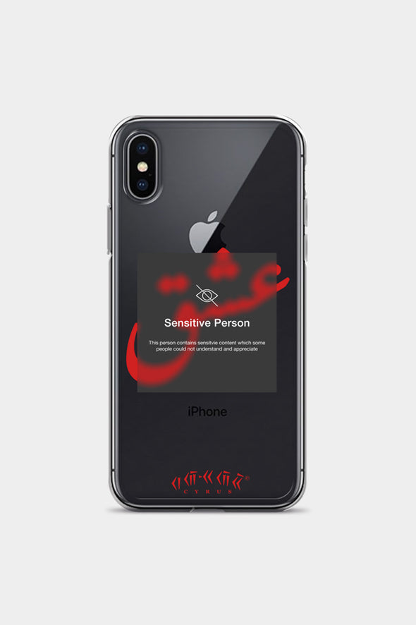SENSITIVE ESHGH (LOVE) iPHONE CASE