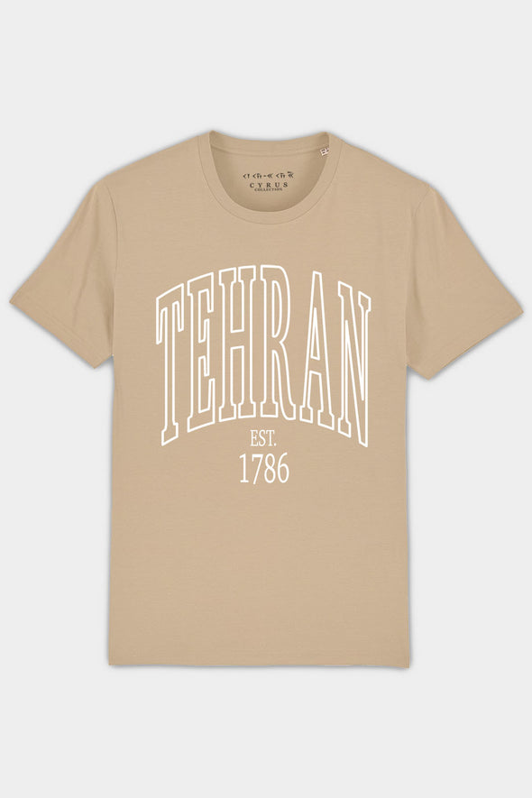 TEHRAN EST. 1786 ORGANIC PREMIUM T-SHIRT