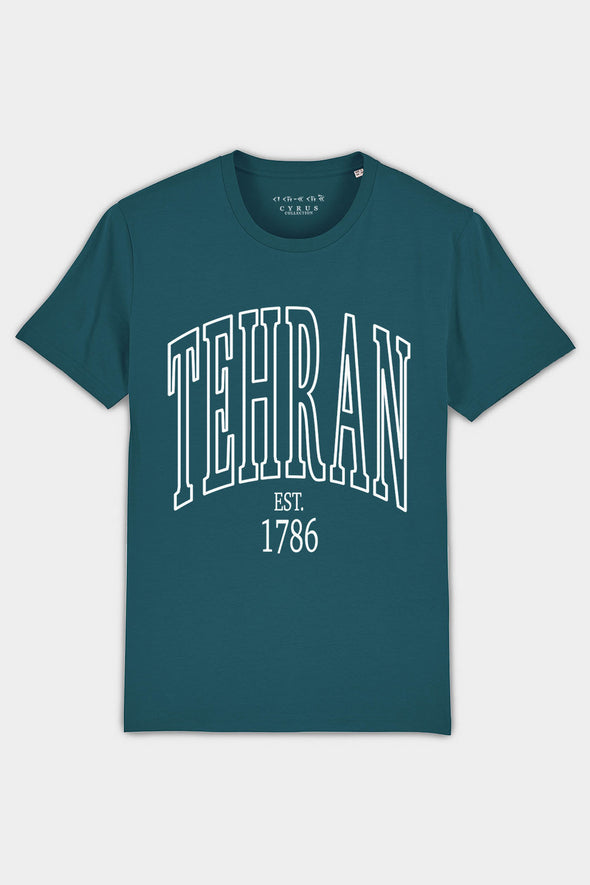 TEHRAN EST. 1786 ORGANIC PREMIUM T-SHIRT